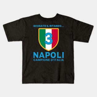 Napoli Campione 2023 - black version Kids T-Shirt